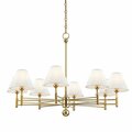 Hudson Valley 8 Light Chandelier MDs106-AGB